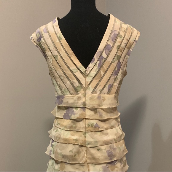 Jessica Midi Multilayer Chiffon Dress - Picture 7 of 12